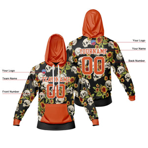 Sudadera con capucha degradada personalizada para hombre-mujer-niña o niño Imprime tu logotipo-nombre y número