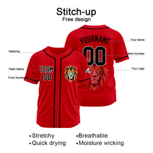 Uniformes de béisbol personalizados de alta calidad para adultos y niños & optimizados para el rendimiento & color rojo