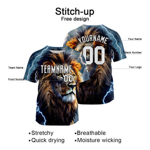 Uniformes de béisbol Lightning Lion personalizados de alta calidad para adultos y niños & optimizados para el rendimiento