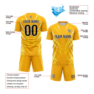Conjunto personalizado de camiseta de uniforme naranja para niños y adultos