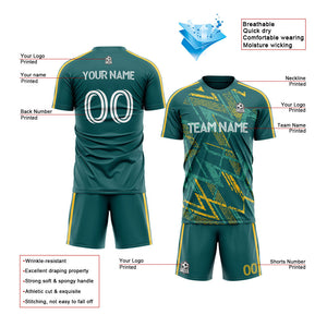 custom soccer set jersey kids adults personalized soccer