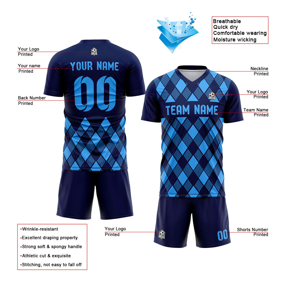 custom soccer set jersey kids adults personalized soccer
