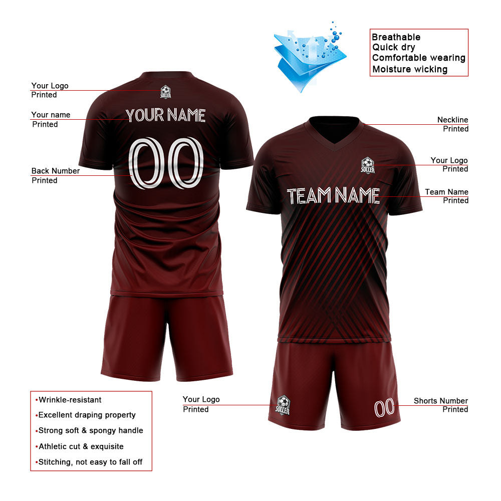 custom soccer set jersey kids adults personalized soccer