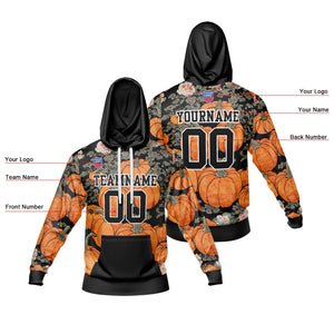 Sudadera con capucha degradada personalizada para hombre-mujer-niña o niño Imprime tu logotipo-nombre y número