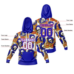 Sudadera con capucha degradada personalizada para hombre-mujer-niña o niño Imprime tu logotipo-nombre y número