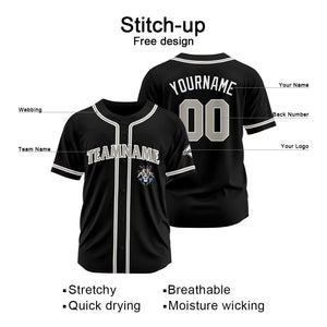 Uniformes de béisbol personalizados de alta calidad para adultos y niños & optimizados para el rendimiento & color negro