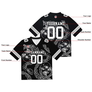 Camiseta de fútbol personalizada con nombre y número del equipo bordados y estampados-color gris hueso