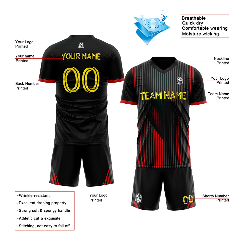 custom soccer set jersey kids adults personalized soccer