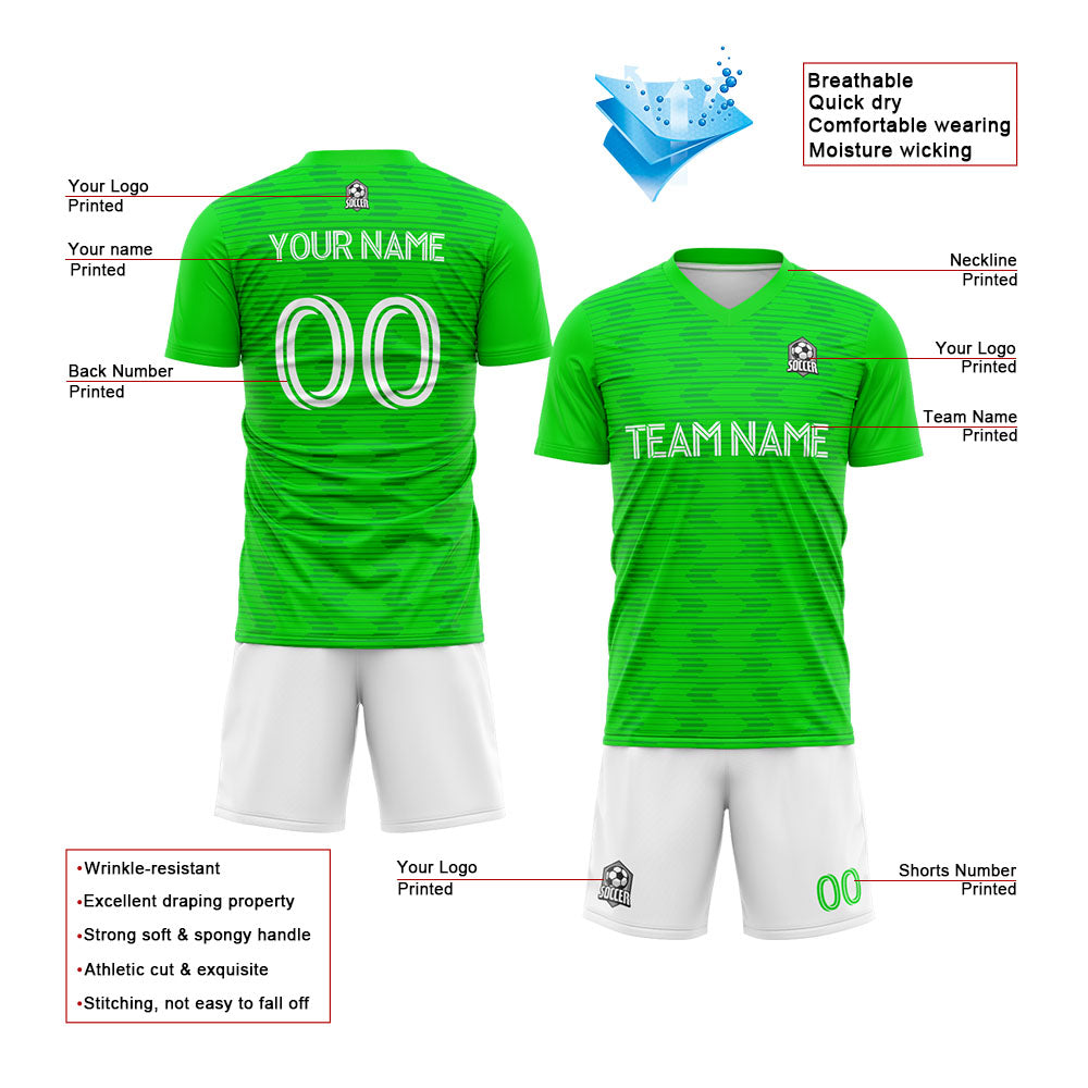 custom soccer set jersey kids adults personalized soccer