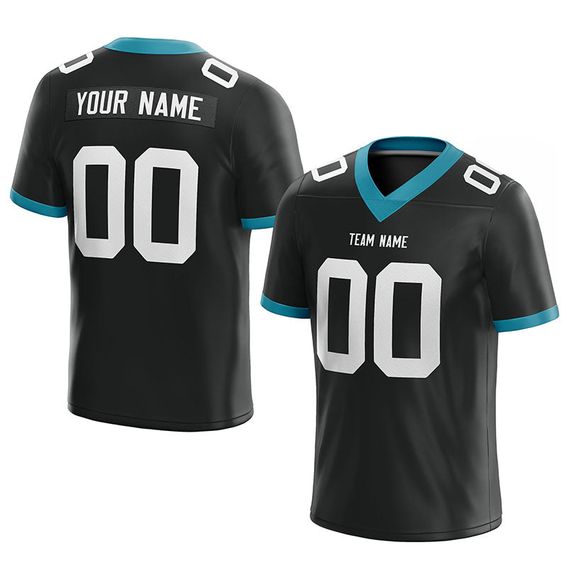 custom authentic football jersey white-black-orange mesh