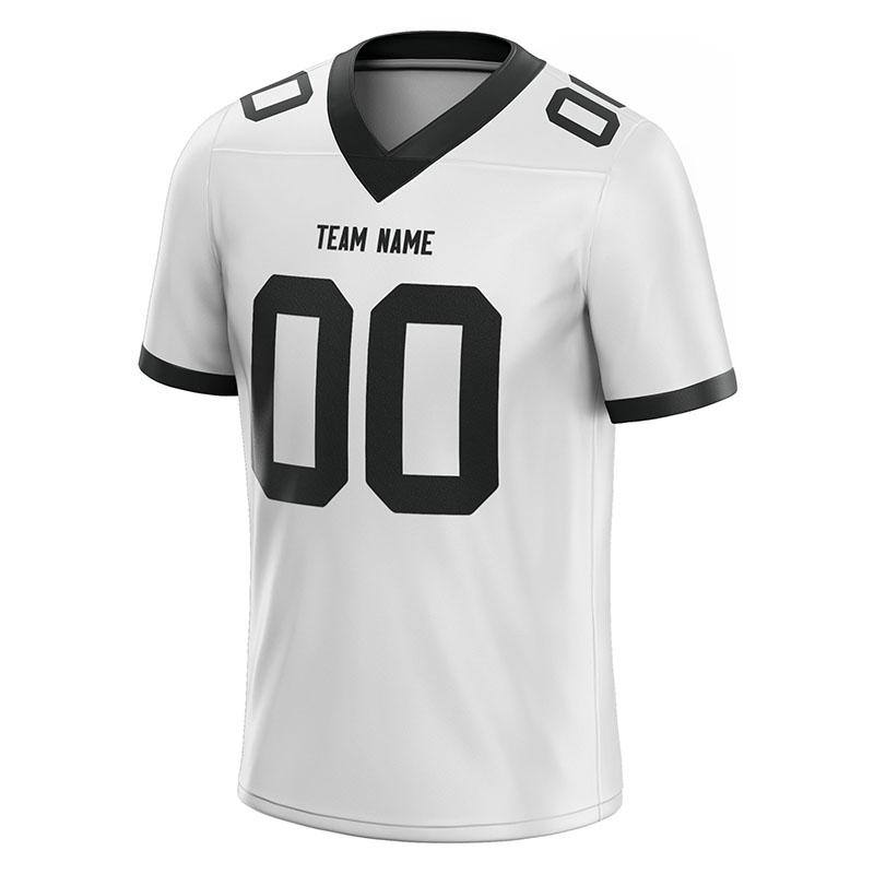 custom authentic football jersey gray-blue mesh