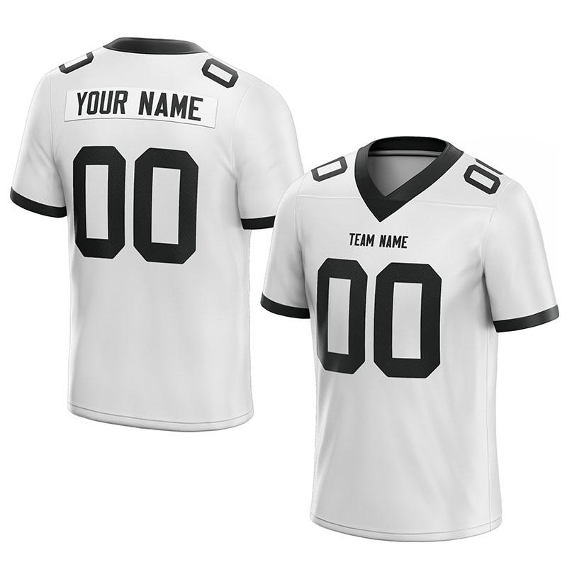 custom authentic football jersey gray-blue mesh