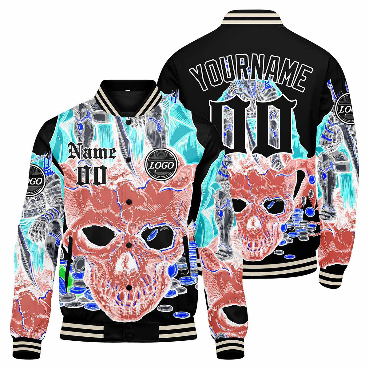 Chaqueta universitaria personalizada estilo Letterman para hombres-mujeres y jóvenes-color rosa