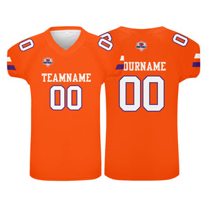 Camiseta de fútbol personalizada con nombre y número del equipo impresos