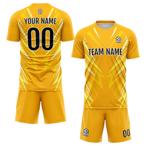 Conjunto personalizado de camiseta de uniforme naranja para niños y adultos