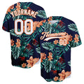 custom full print design authentic rainforest baseball jersey