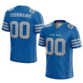 customized authentic football jersey royal light gray-gray mesh