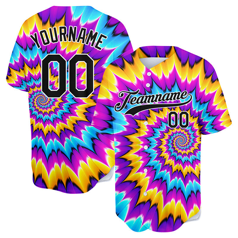 custom full print design authentic dazzle baseball jersey