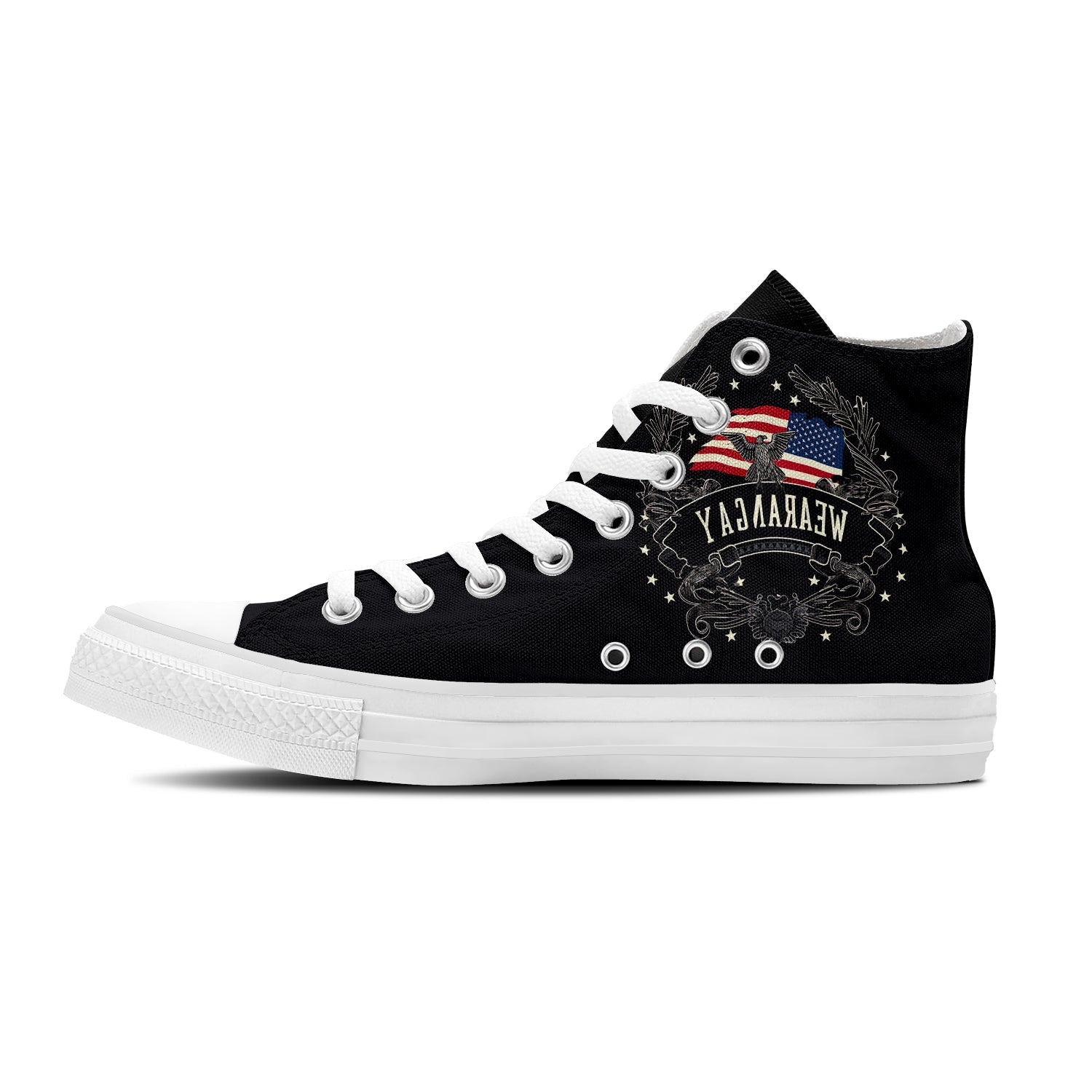 Realza tu estilo con las zapatillas de lona de media caña Eagle para hombre y mujer