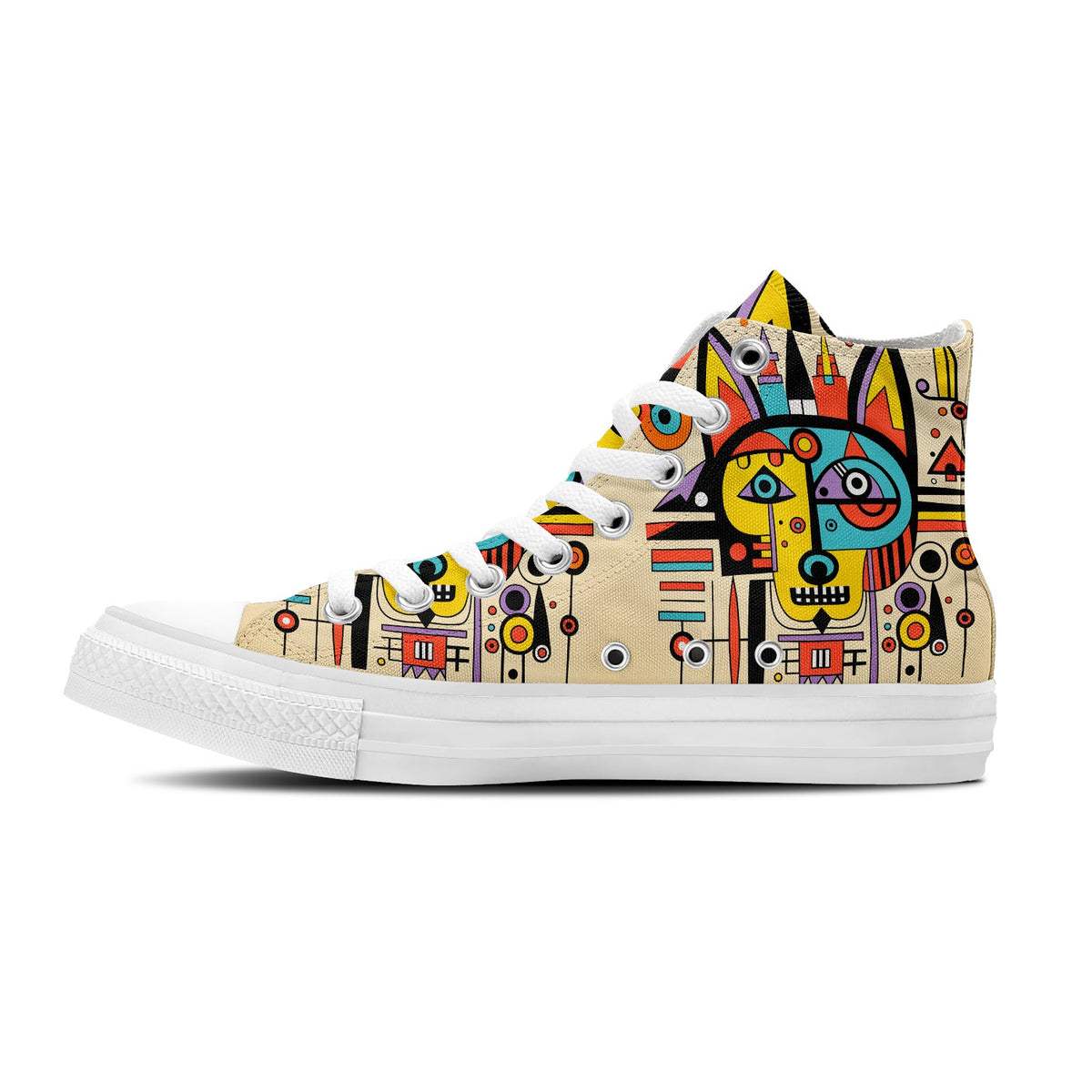 Realza tu estilo con las zapatillas de lona de media caña Fox para hombre y mujer