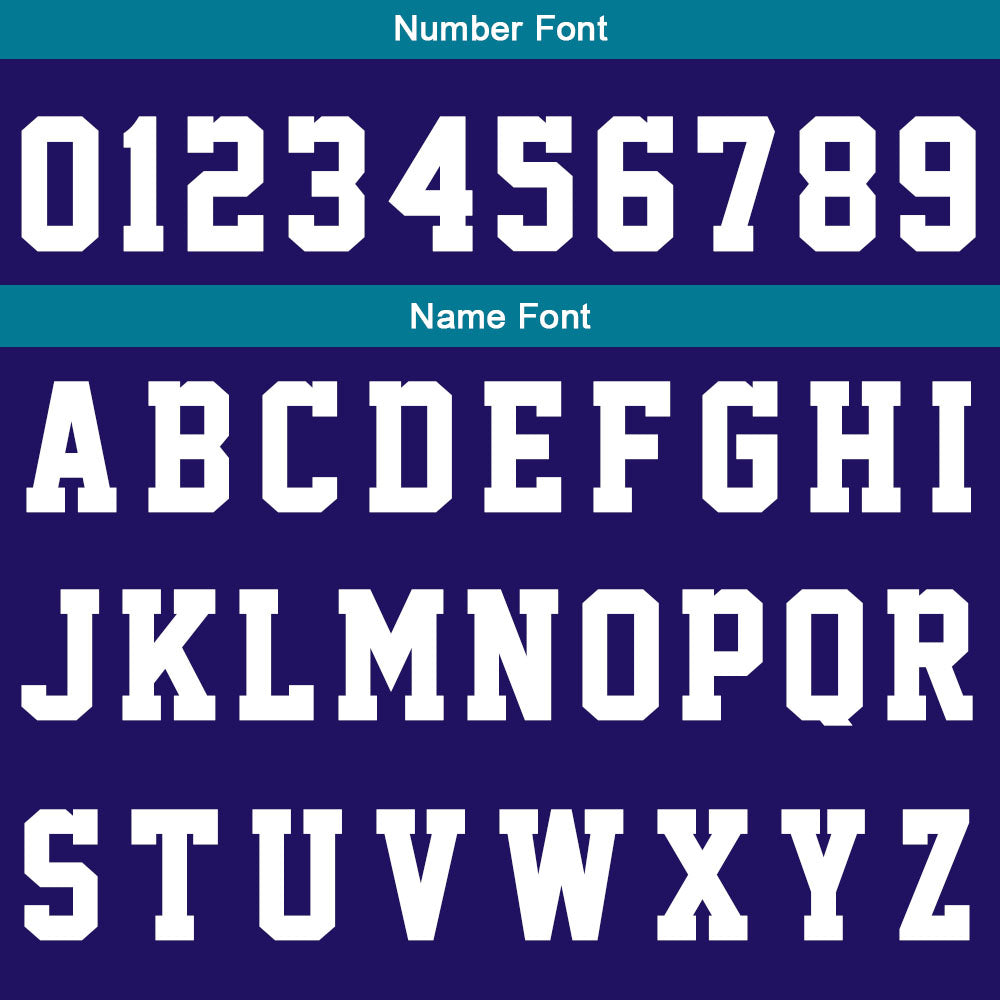 Uniforme de baloncesto personalizado en color morado y verde azulado con tu logotipo-nombre y número impresos