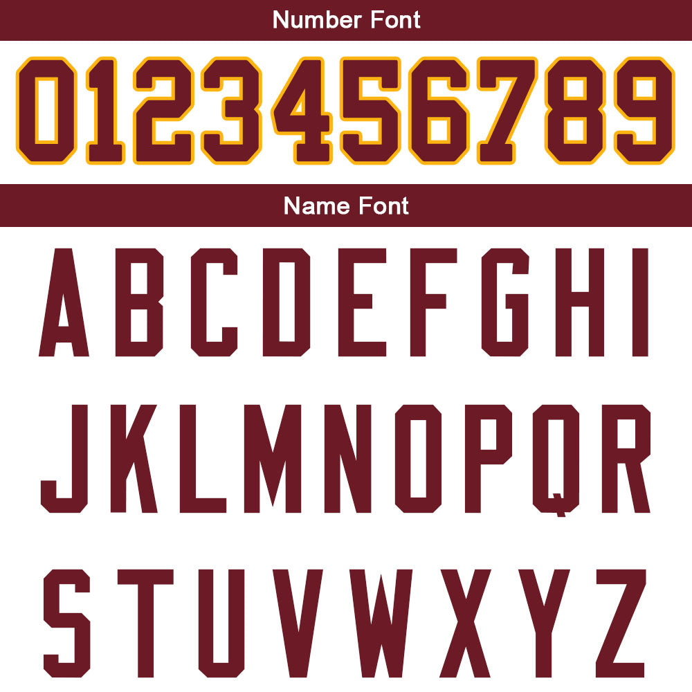 custom authentic gradient fashion football jersey white-burgundy