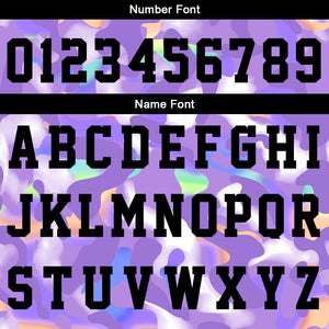Uniforme de baloncesto personalizado color lavanda con tu logotipo-nombre y número impresos