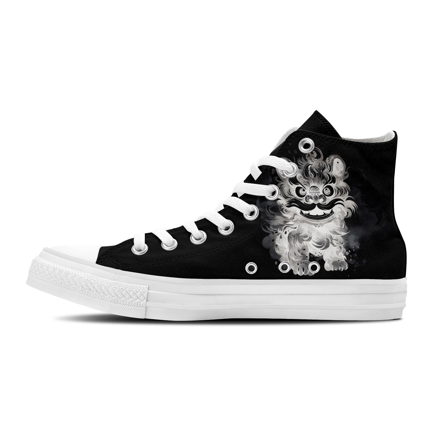 Resalta tu estilo con las zapatillas de lona de media caña para hombre y mujer Lion