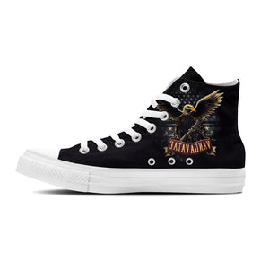 Realza tu estilo con las zapatillas de lona de media caña Eagle para hombre y mujer