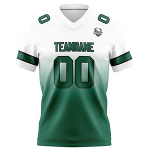 Camisetas de fútbol personalizadas con degradado-nombre-número y logotipo para adultos-niños y equipos