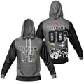Sudadera con capucha degradada personalizada para hombre-mujer-niña o niño Imprime tu logotipo-nombre y número