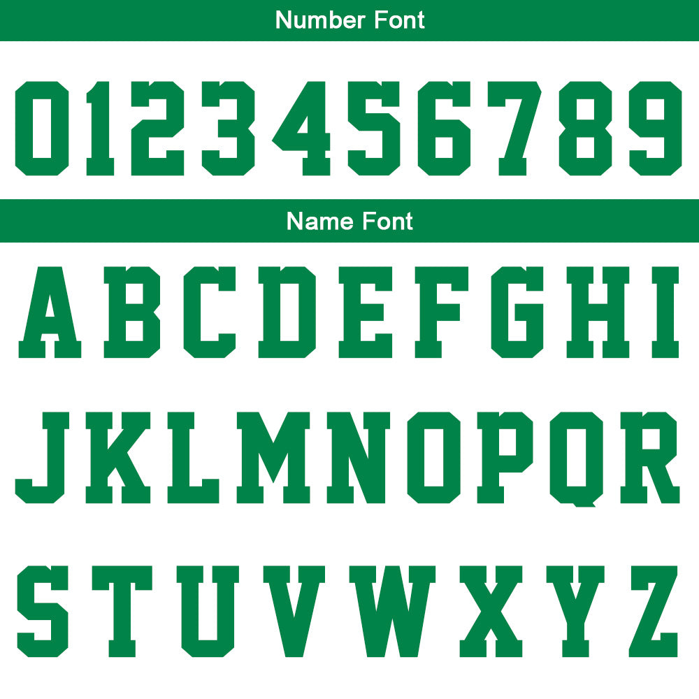 Uniforme de baloncesto personalizado blanco y verde con tu logotipo-nombre y número impresos