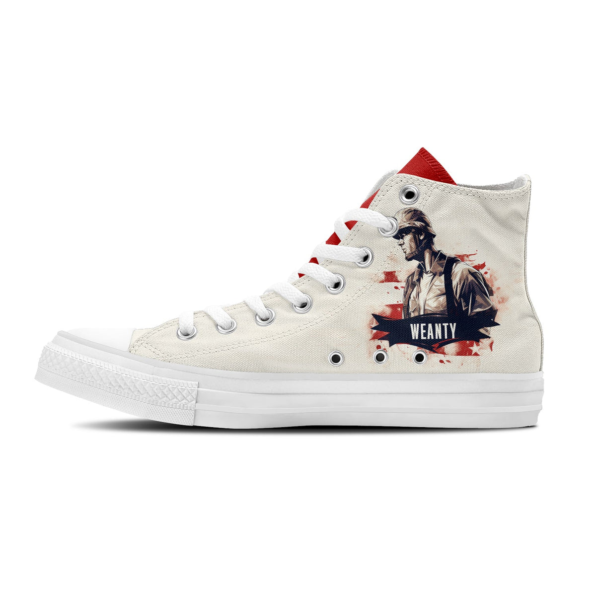 Realza tu estilo con zapatillas de lona de media caña para hombre y mujer