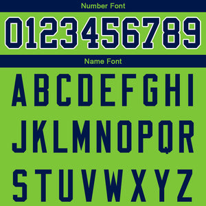 custom authentic drift fashion football jersey white-neon green