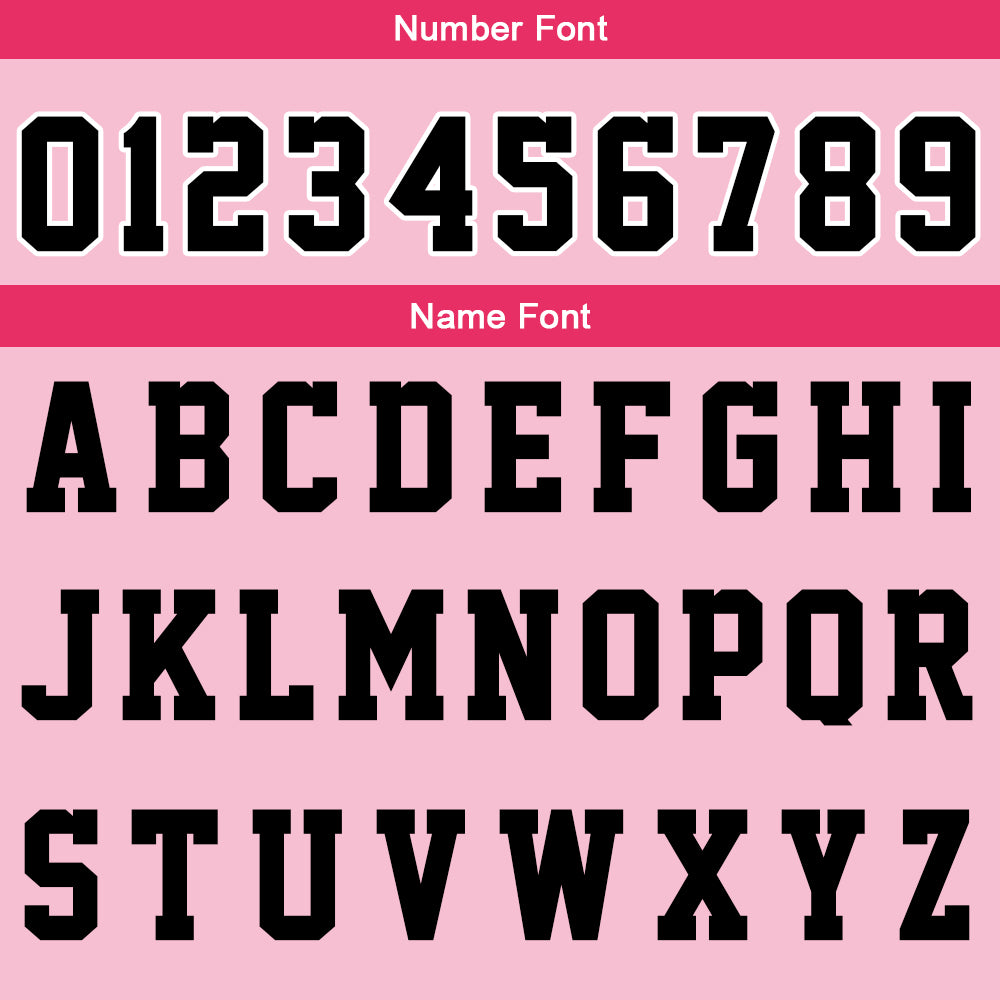 Uniforme de baloncesto rosa personalizado con tu logotipo-nombre y número impresos