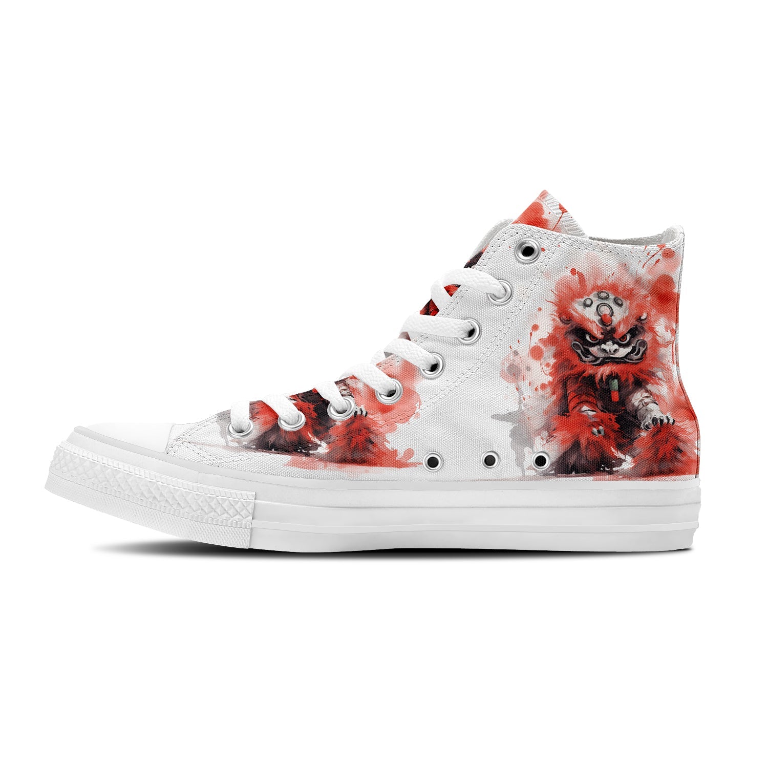 Resalta tu estilo con las zapatillas de lona de media caña para hombre y mujer Lion