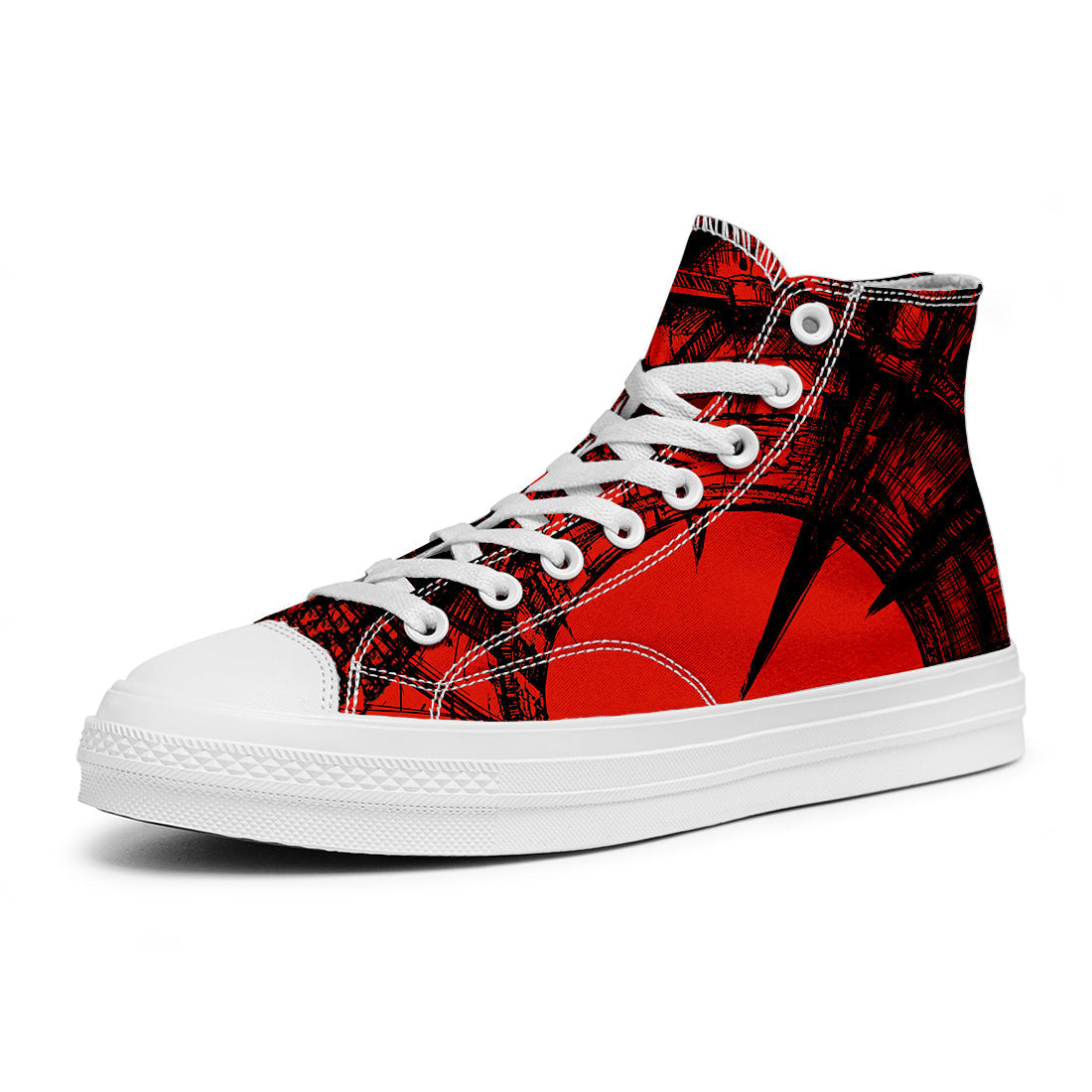 Realza tu estilo con zapatillas de lona de media caña para hombre y mujer
