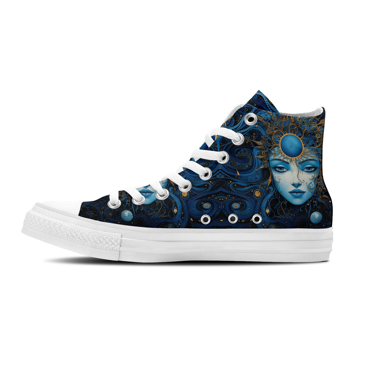 Realza tu estilo con zapatillas de lona de media caña para hombre y mujer