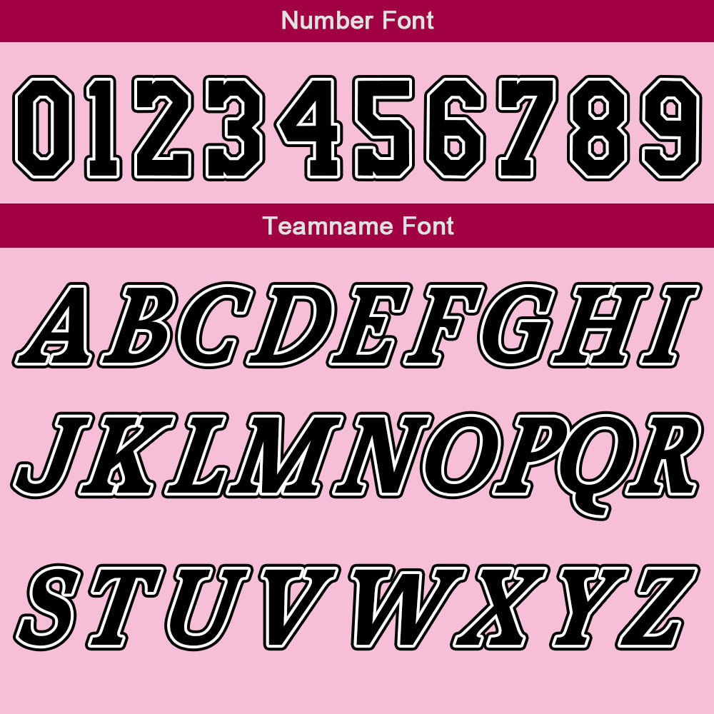 Uniforme de baloncesto rosa personalizado con tu logotipo-nombre y número impresos