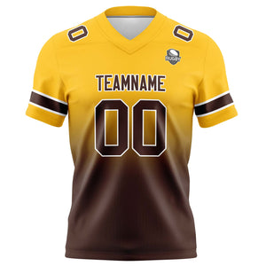 Camisetas de fútbol personalizadas con degradado-nombre-número y logotipo para adultos-niños y equipos