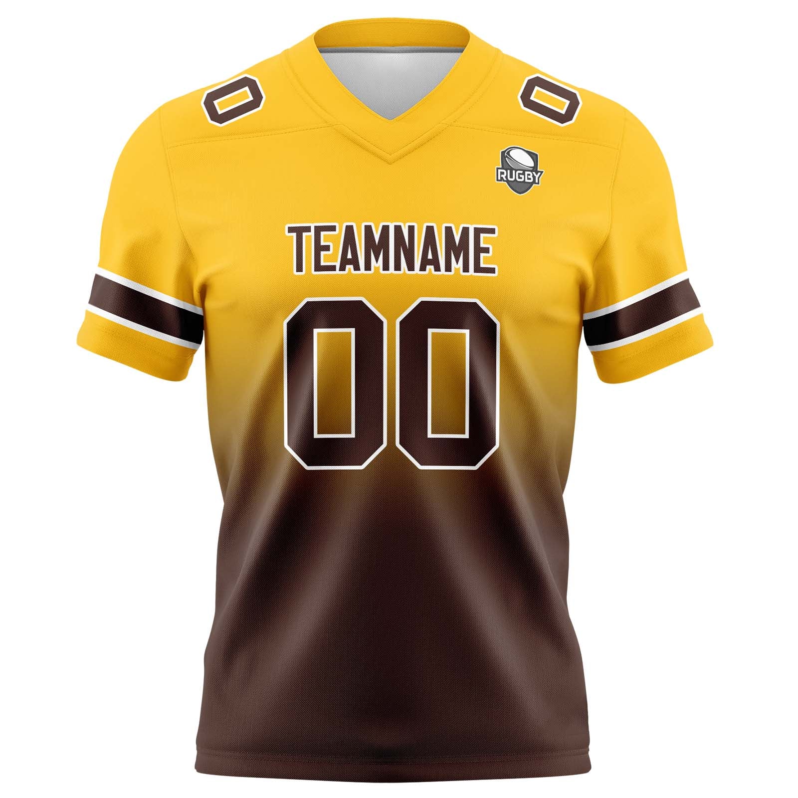 Camisetas de fútbol personalizadas con degradado-nombre-número y logotipo para adultos-niños y equipos