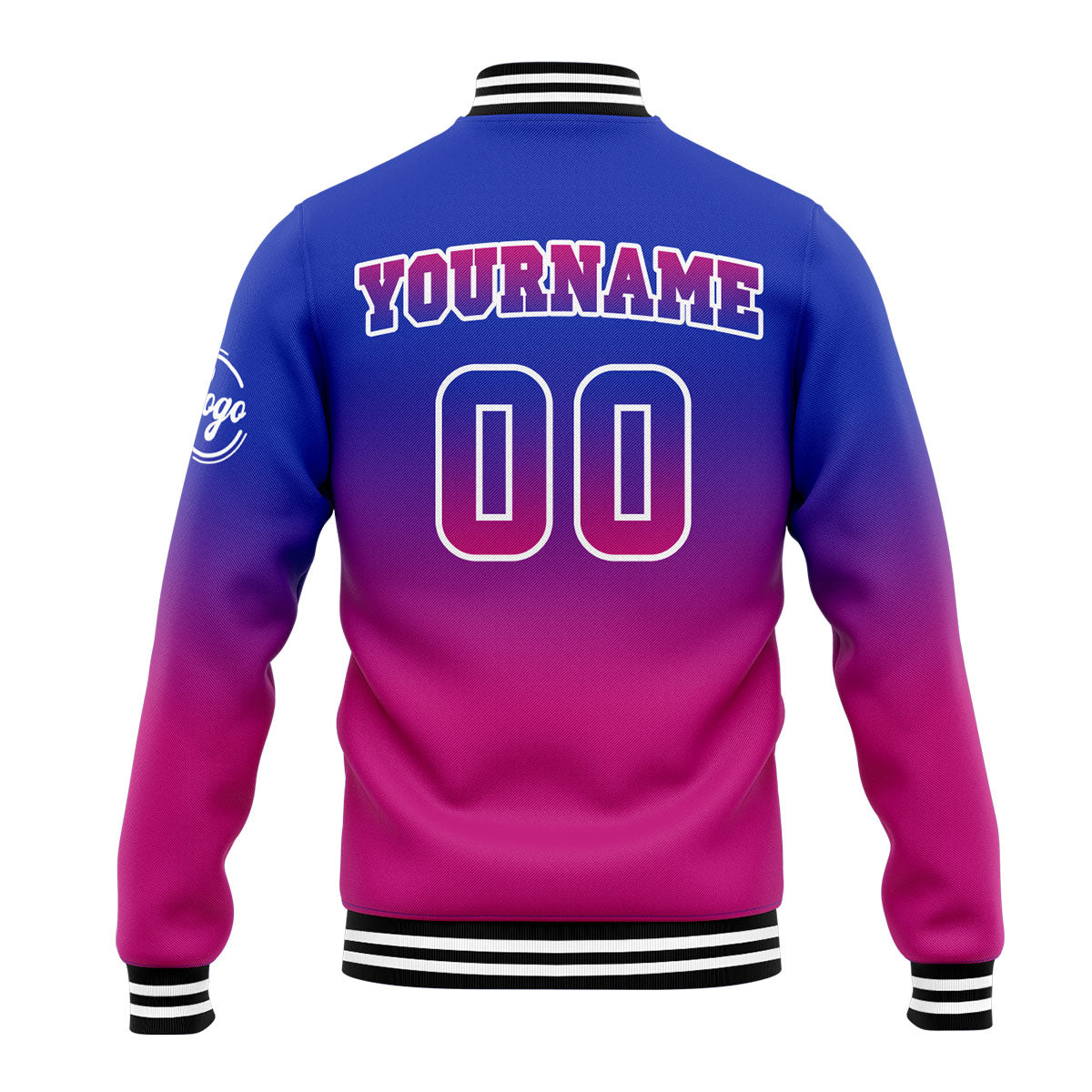 Chaqueta universitaria personalizada estilo Letterman para hombres-mujeres y jóvenes Royal&Rose