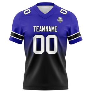 Camisetas de fútbol personalizadas con degradado-nombre-número y logotipo para adultos-niños y equipos