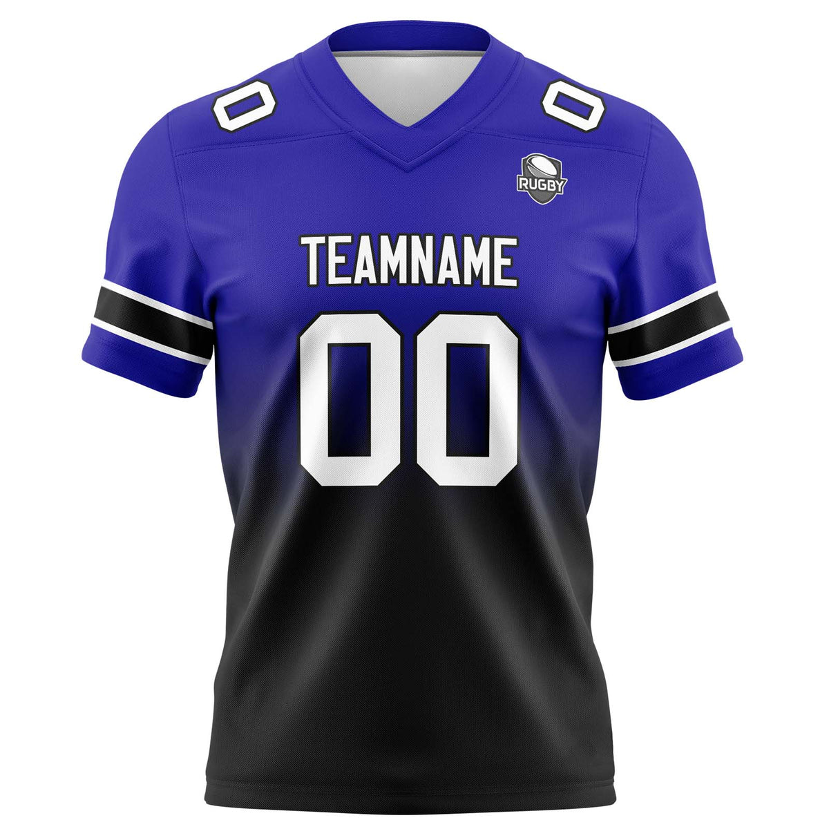 Camisetas de fútbol personalizadas con degradado-nombre-número y logotipo para adultos-niños y equipos