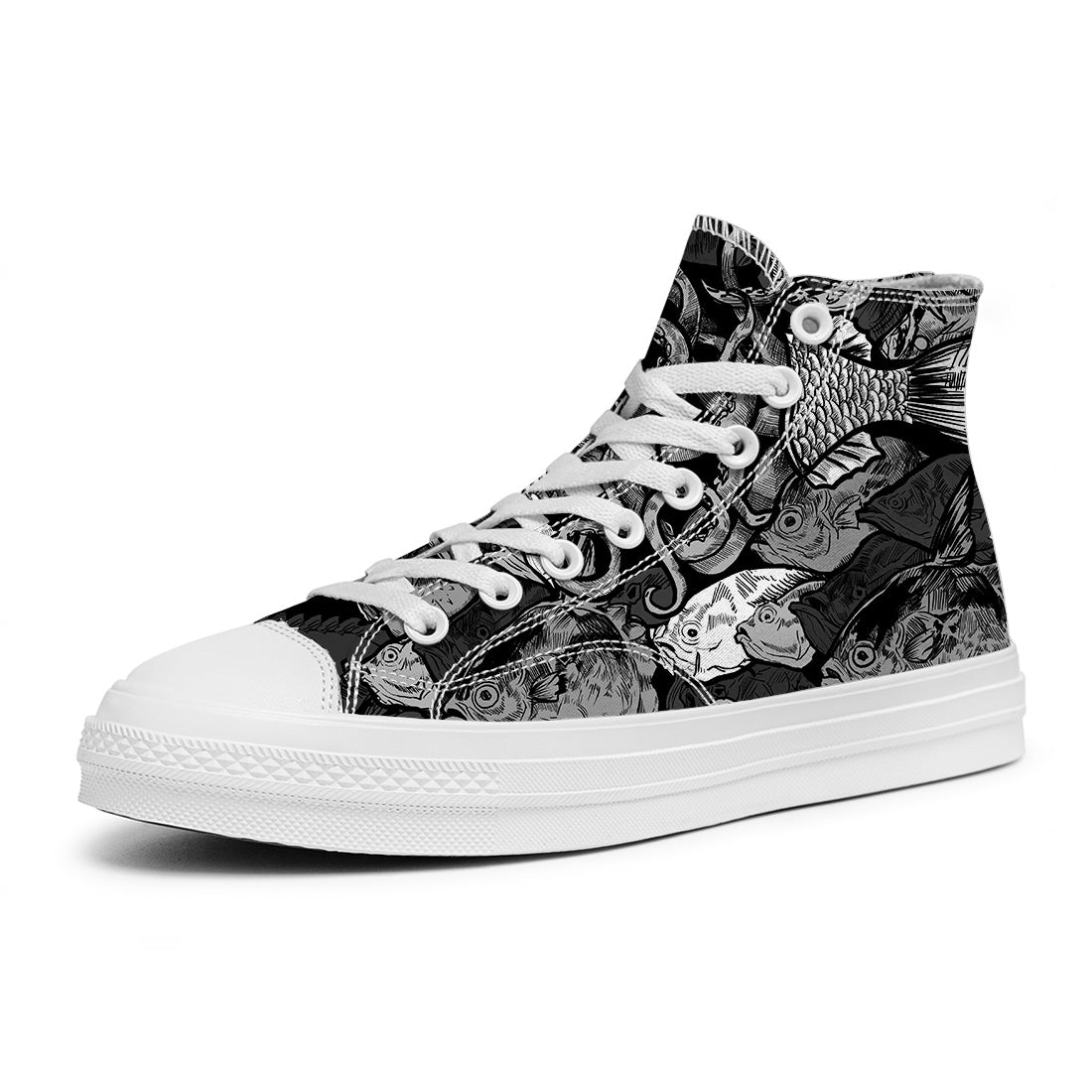 Realza tu estilo con zapatillas de lona de media caña para hombre y mujer