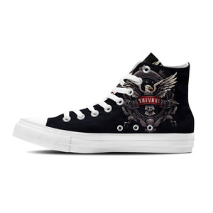 Realza tu estilo con las zapatillas de lona de media caña Eagle para hombre y mujer