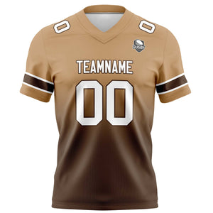 Camisetas de fútbol personalizadas con degradado-nombre-número y logotipo para adultos-niños y equipos