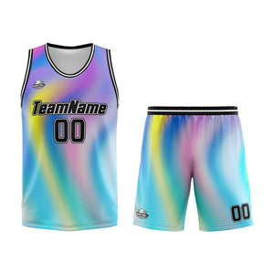 Uniforme de baloncesto Aurora personalizado con tu logotipo-nombre y número impresos