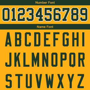 custom authentic gradient fashion football jersey yellow-green-white