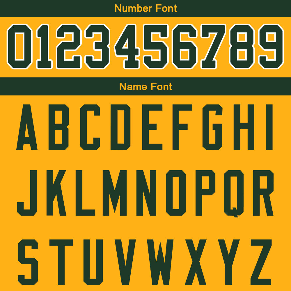 custom authentic gradient fashion football jersey yellow-green-white